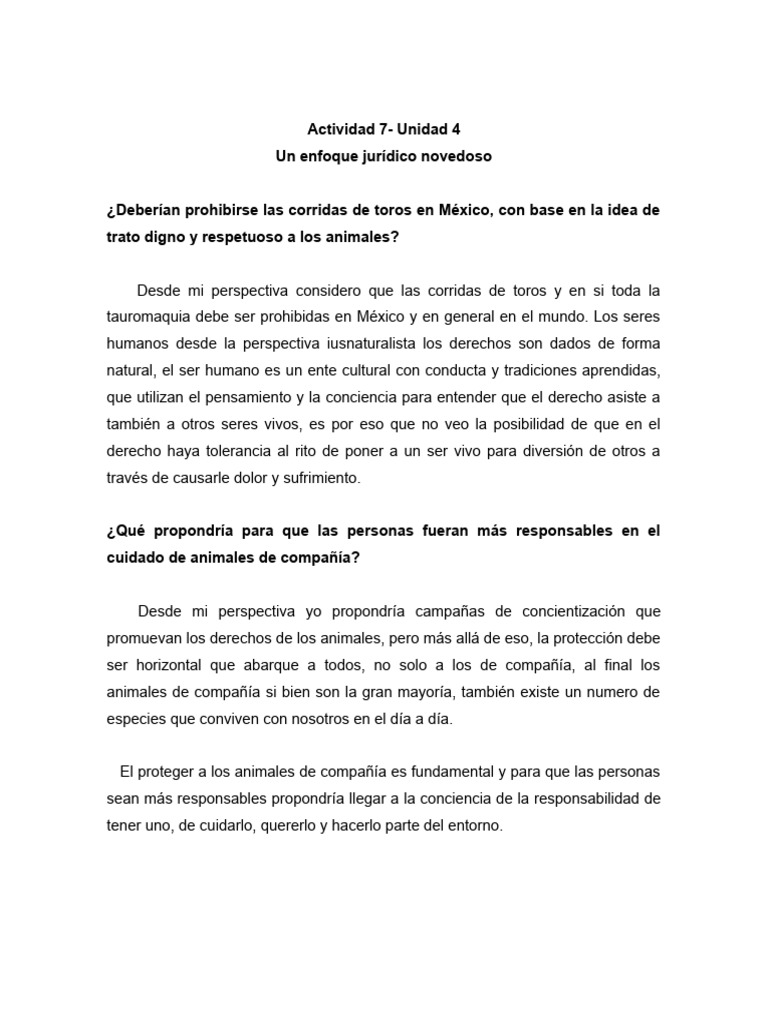 Prohibición de corridas de toros en México | PDF | México | Toreo