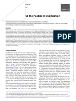 Digital History and The Politics of Digitization - Gerben Zaagsma
