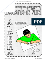 Octubre - Algebra - 2do