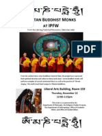 Tibetan Buddhist Monks Event