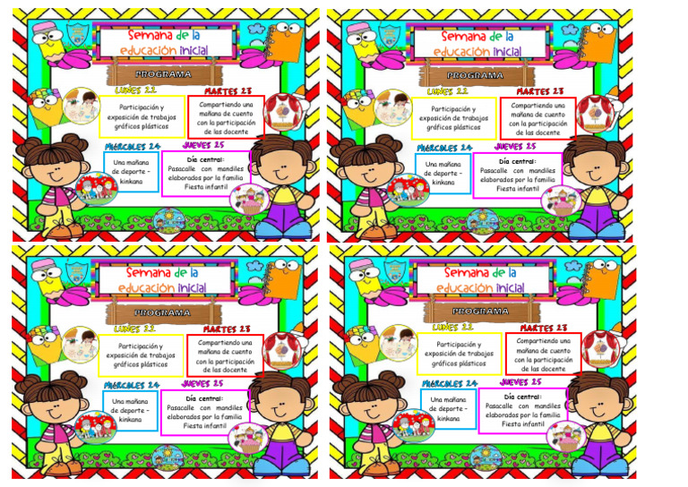 Semana de Educación Inicial 2023 | PDF