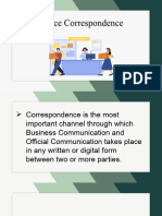 Different Types of Office Correspondence