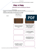 1.3 Pick and Pack Game (Career Starters) - STP010 - STP710 - Career Tools For Employability