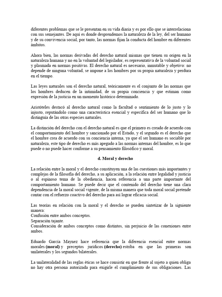 Modulo 2 | PDF | La Ley natural | Moralidad