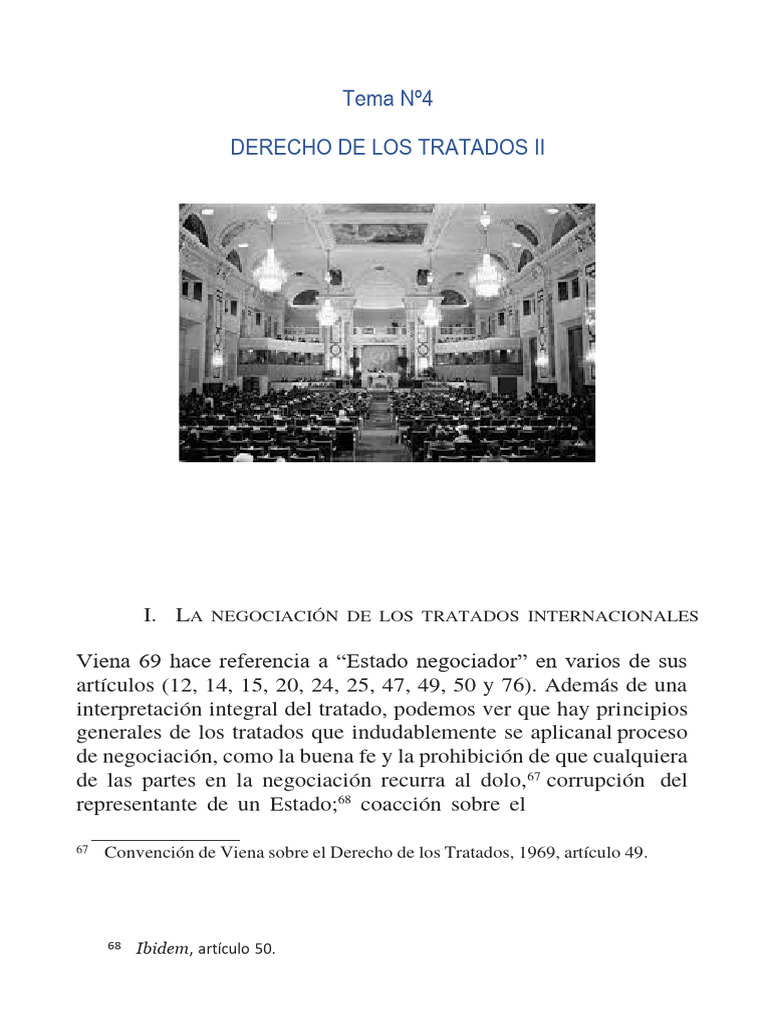 Negociación de Tratados Internacionales | PDF | Tratado | Convenio ...