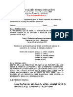 Taller 4 Evaluación Procesos Mineralúrgicos 2022