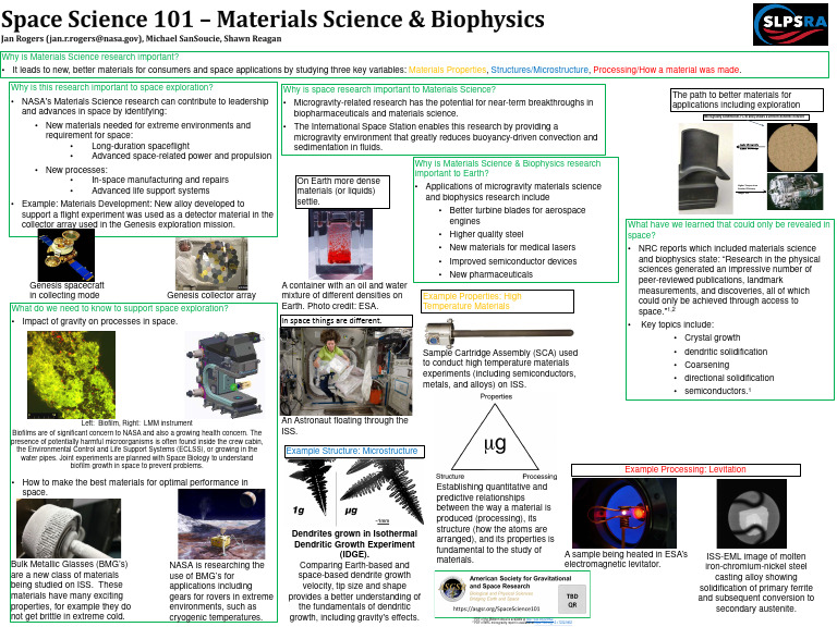 ISS Materials Science for Space Exploration | PDF | Materials Science ...