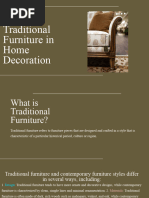 Furniture Home Decor Collection Presentation 1