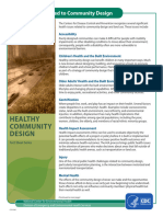 Health Issues Related To Community Design Factsheet Final
