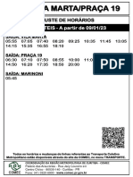A78-VILA MARTA-PRAÇA 19 (Horários DU 09.01.23)