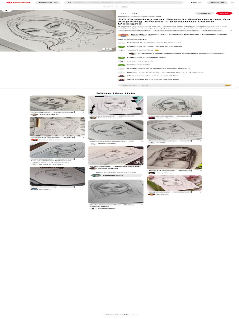 20 Drawing and Sketch References For Aspiring Artists Art Drawings