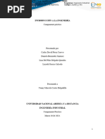 Componenete Practico Laboratorio Introduccion A La Ingenieria