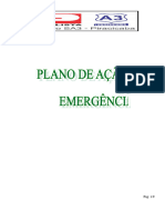Plano de Ação de Emergência Obra 348 Piracicaba Rua 1 de Agosto