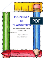 Etapa de Diagnostico y Proyecto Integrado 2023