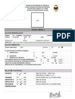 Formato de Ficha Medica