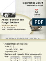 Bab 4 Aljabar Dan Fungsi Boolean