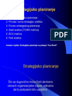 3 Strategijsko Planiranje