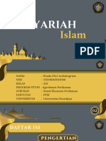 PPTSyariah Islam - Renda Fitri Ardiningrum - 235080401111006