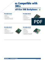 Backplanes Compatible With HalfSize SBCs