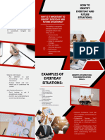 Brochure Empresarial Geometrico Blanco y Rojo