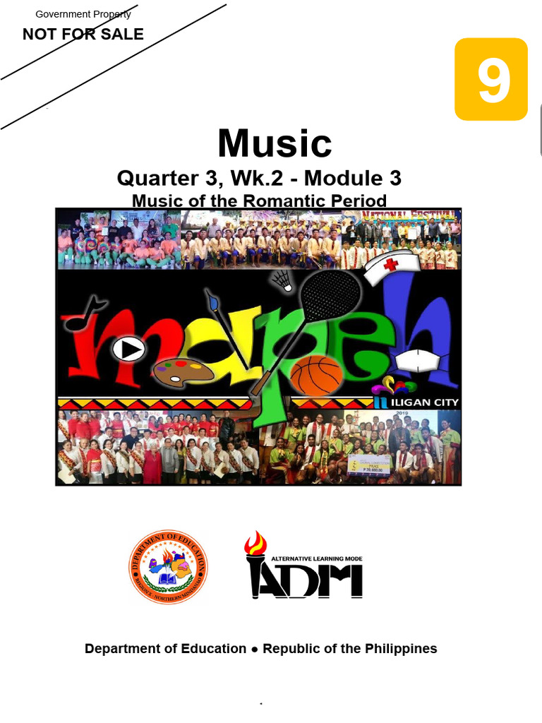 Music9 q3 Mod3 MusicOfTheRomanticPeriod v2 | PDF | Classical Period ...