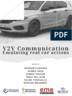 V2V Communication - Emulating Real Car Actions