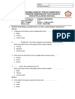 PTS Bahasa Indonesia Kelas 2 Sem 2