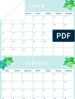 El Calendario Verde Azul SM