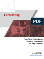 WHITE PAPER - Forecasting Final 1.10.19