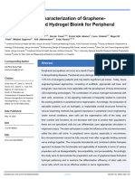 Preparation Characterization Graphene Based 3d Biohybrid Hydrogel