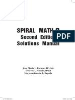 Spiral Math 8 (Second Edition) TM