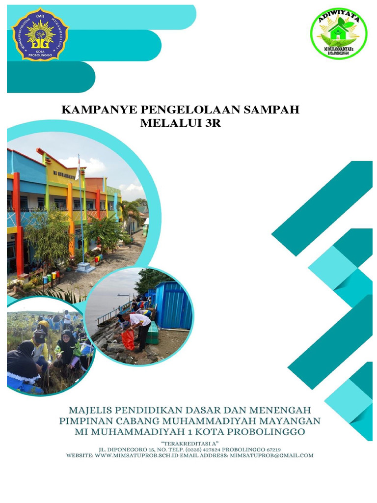 Poster kampanye 'Gentengisasi' di pusat kota