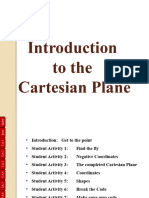 Introduction To The Cartesian Plane