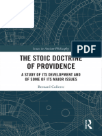 The Stoic Doctrine of Providence A Study of Its Development and of Some of Its Major Issues 9781138125162 9781032049083 9781315647678
