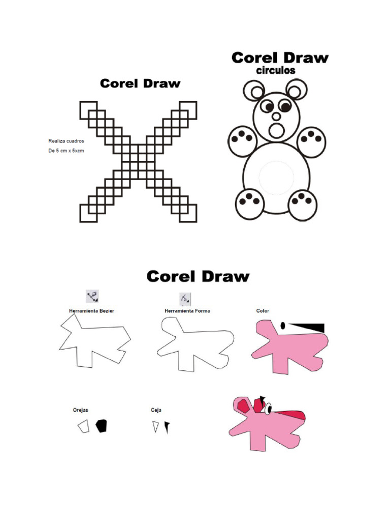 Ejercicios de corel pdf