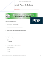 Asesmen Sumatif Paket C - (Bahasa Indonesia) - Google Formulir IPA