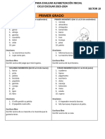 Dictados para Alfabetizacion Inicial 23-24