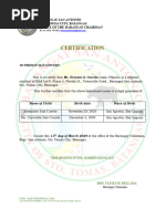 Certificate of Guardianship