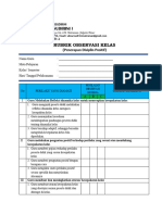 OBSERVASI KELAS Penerapan Disiplin Positif