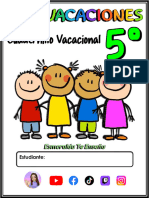 5°vacaciones (Cuadernillo Vacacional)