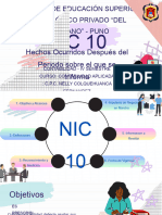 NIC 10 Contabilidad Aplicada