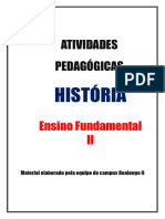 3o Caderno de Atividades para o Ensino Fndamental II 8º e 9º Anos