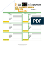 Cedula Fiba OPEN