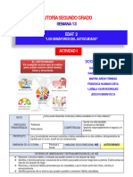 TUTORIA - 2DO - Semaros Del Autocuidado