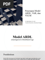Metode ARDL dalam Ekonometrika | PDF | Sains & Matematika