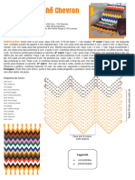 PDF Receita Manta de Croche Chevron Por Sandra Brum