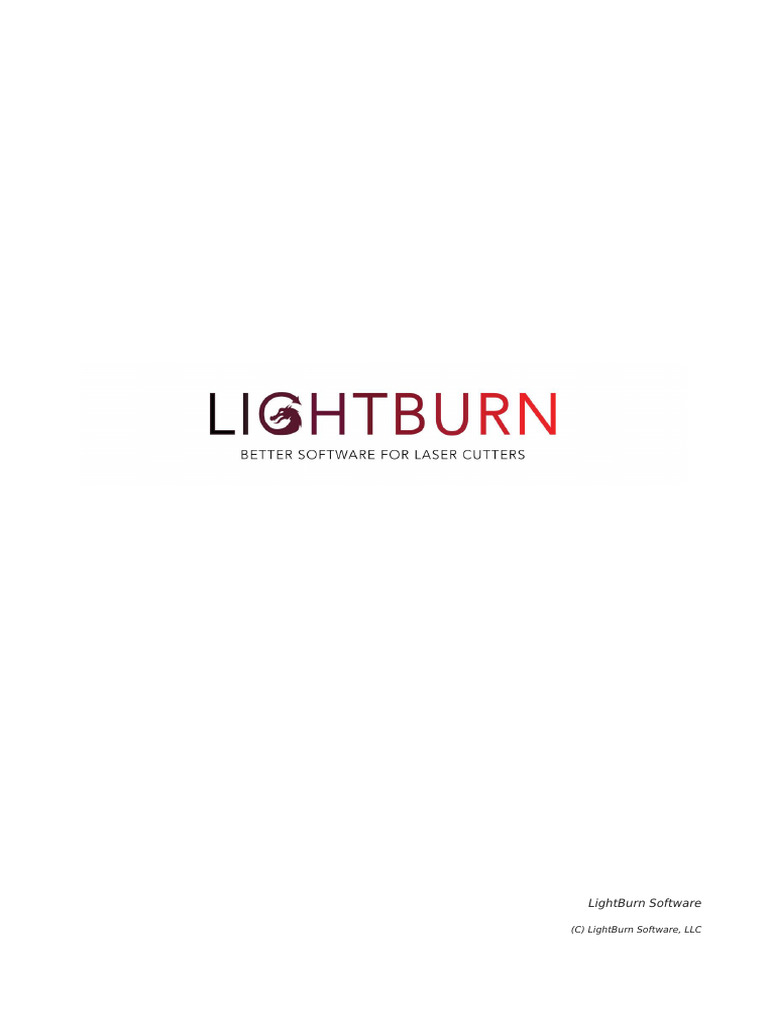 LightBurn Software User Guide | PDF | Computing | Software