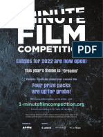 1-Minute Film Competition 2022 Poster