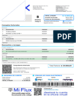 Conceptos Facturados: Total A Pagar: Período Facturado: Fecha de Vencimiento