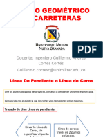 02 - 2024 PRESENTACIÓN DISEÑO GEOMÉTRICO Linea de Ceros